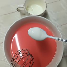 Mezclar con yogurt